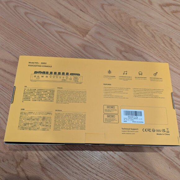 MAONO Audio Interface MaonoCaster 10-Channel Podcast Mixer AME2 Model NEW - Picture 3 of 15